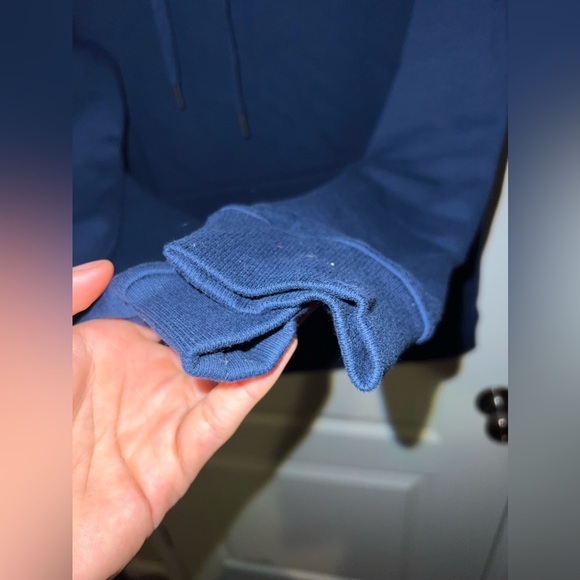 Navy Men’s Under Armour Hoodie - Picture 5 of 7